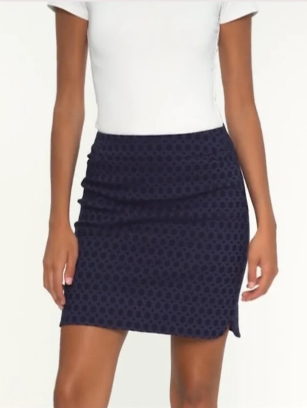⛳Swing Control Women's Size 12- Navy Golf Skort Luxe Fabric